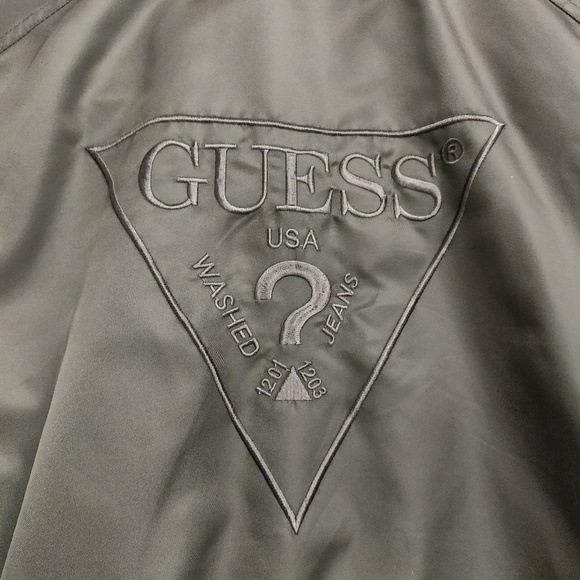 Men's Guess Bomber Jacket - Picture 3 of 7
